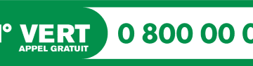 Illustration montrant l’importance des numéros gratuits pour les services client, avec un téléphone affichant un numéro vert et une cliente satisfaite