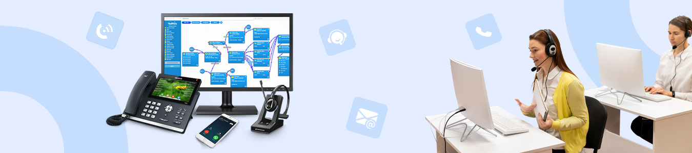 Équipe commerciale utilisant un composeur prédictif pour augmenter la productivité et optimiser les appels sortants